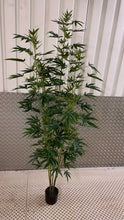 Load image into Gallery viewer, sugavision sugarifa cannabis prop fake cannabis faux marijuana artificial hemp plant. warehouse
